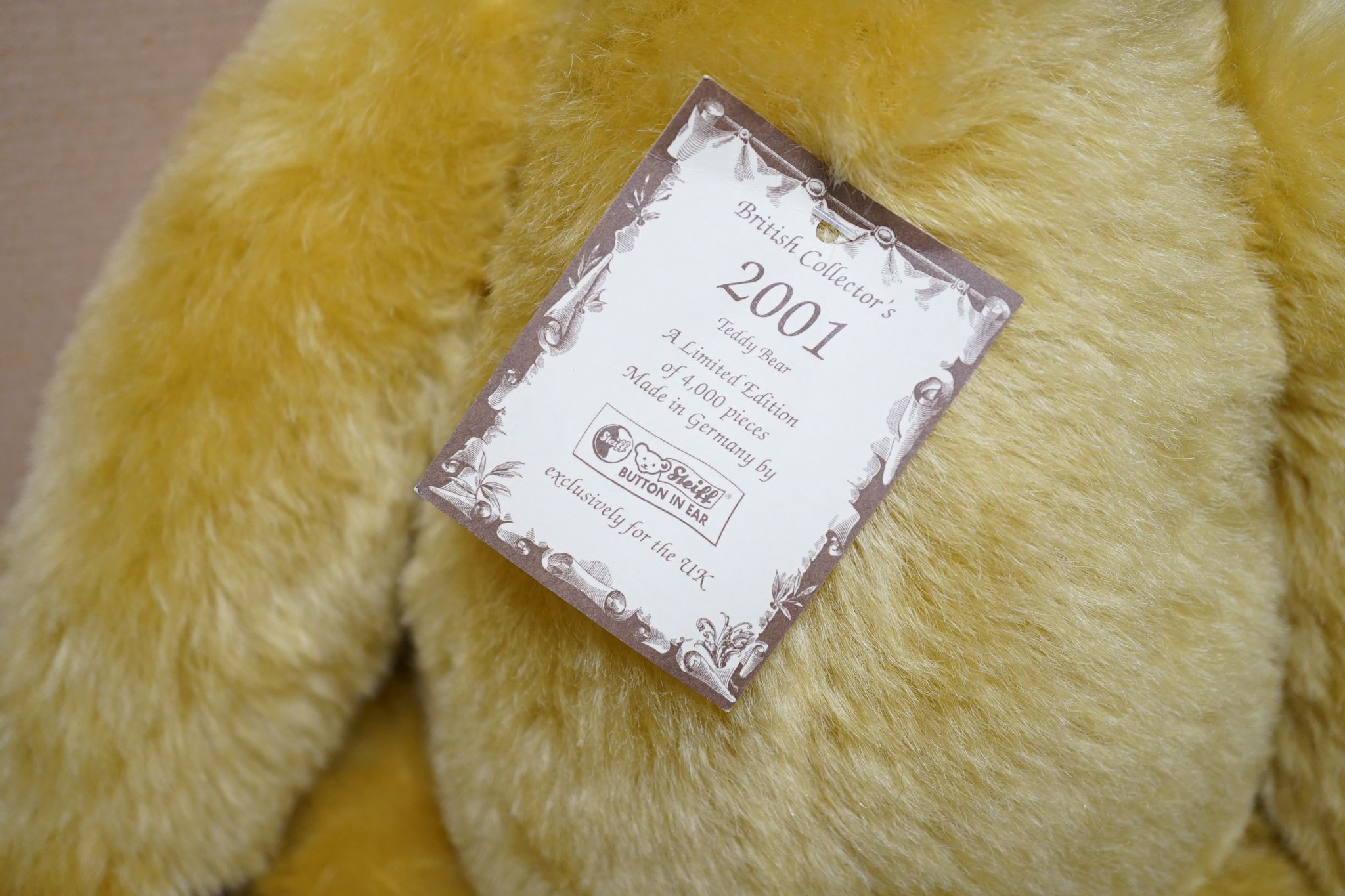 British Collections 2001 45cm with box and certificate
